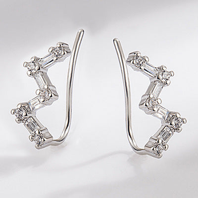 Simple Diamond Fashion Earrings