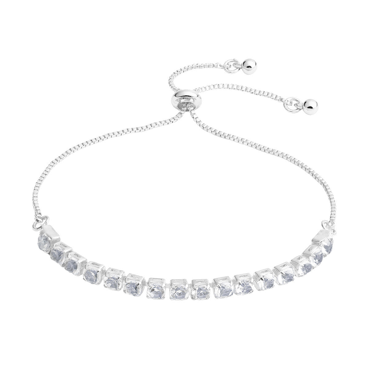 Micro-studded Claw Chain Simple Bracelet