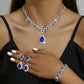 3-Piece Bridal Jewelry Set – Necklace, Earrings & Bracelet