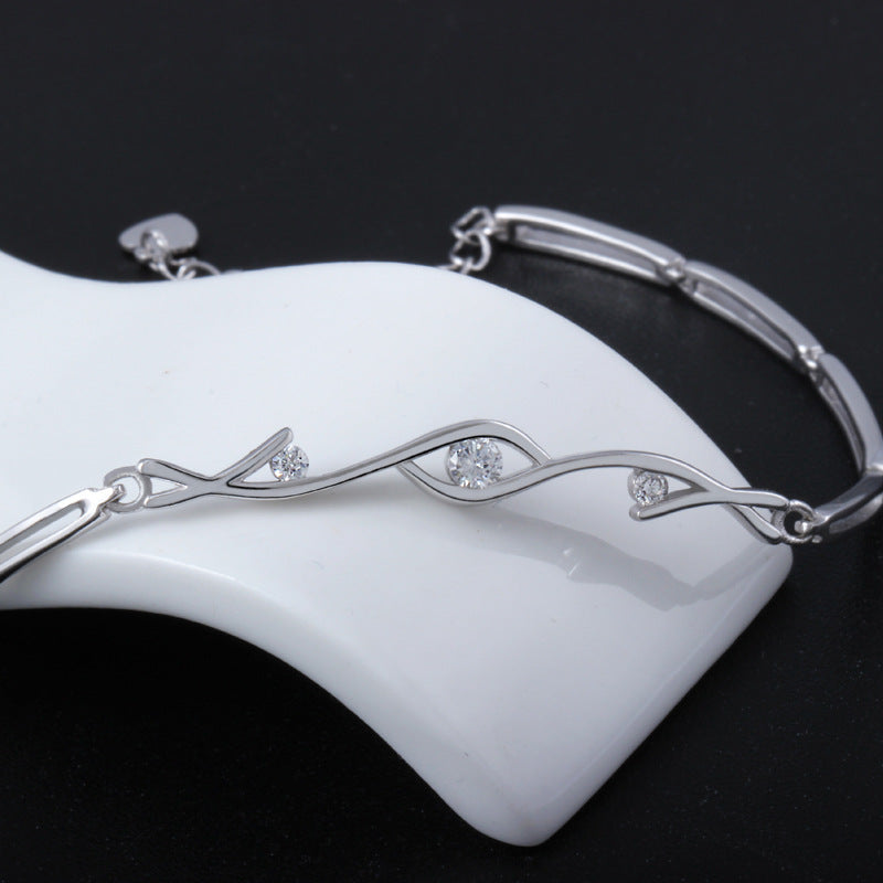 Korean Crystal Zircon Statement Earrings