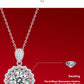 Women’s S925 Sterling Silver Dreamlike Moissanite Pendant Necklace – Elegant Jewelry