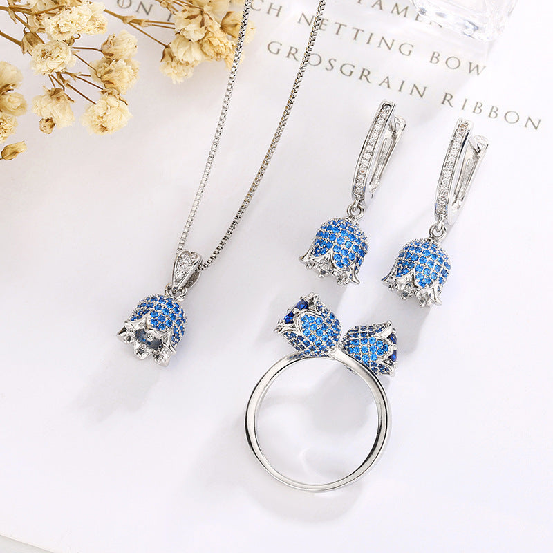 Full Diamond All-Match Jewelry Set