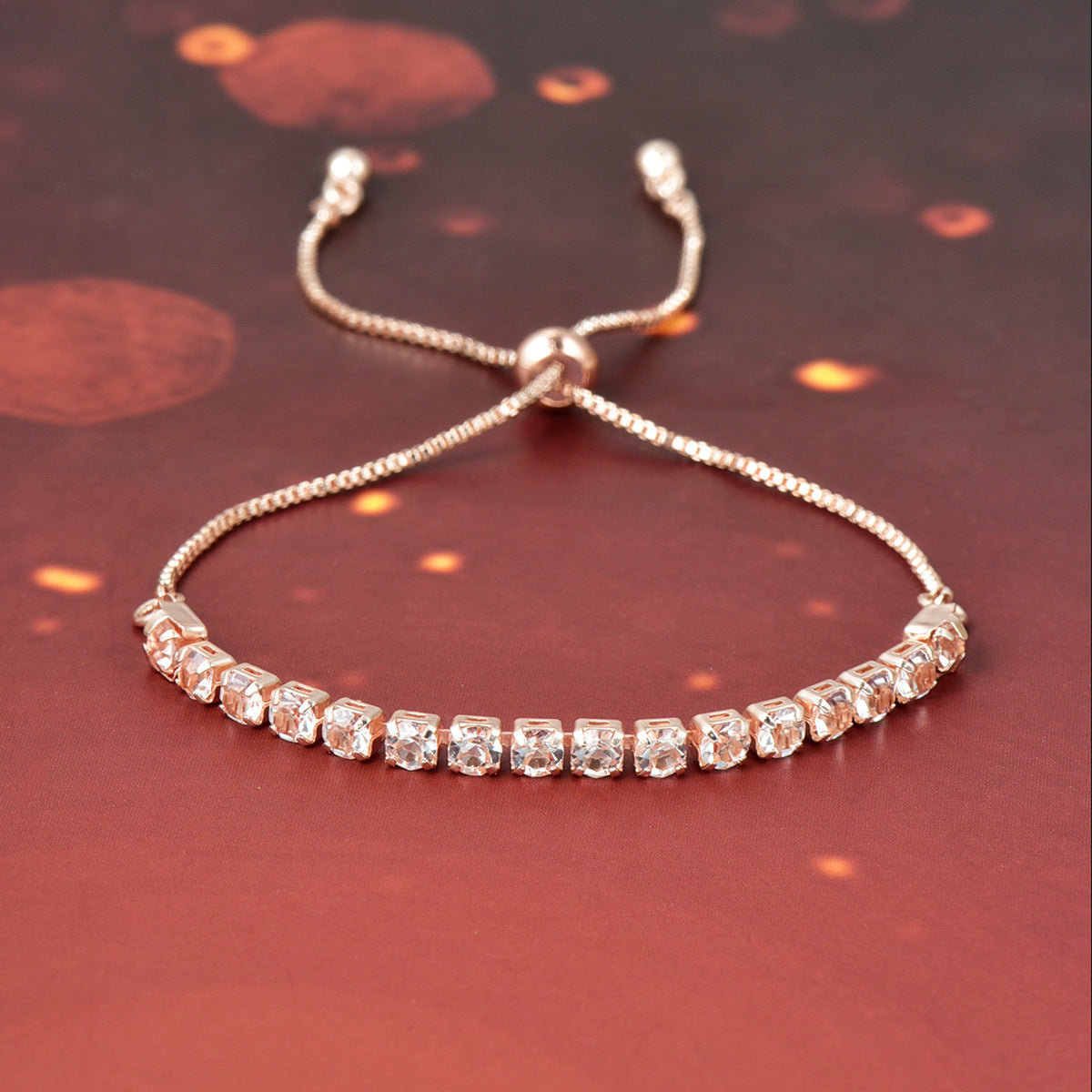 Micro-studded Claw Chain Simple Bracelet