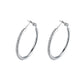 Women’s Zircon Hoop Earrings – Japanese & Korean Fashion Large Ring Style