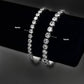 Simple Fashion Tennis Chain – Inlaid Zircon CZ Stones, Stainless Steel Shine
