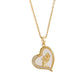 Women’s European & American Fashion Love Fritillary Pendant Necklace – Clavicle Chain Jewelry