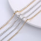 Stainless Steel White Diamond Tennis Necklace – CZ Stone Diamond Look