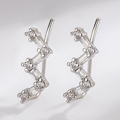 Simple Diamond Fashion Earrings