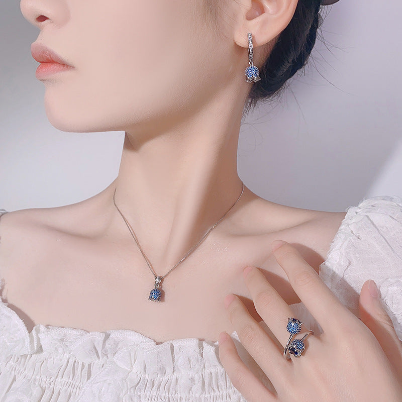 Full Diamond All-Match Jewelry Set